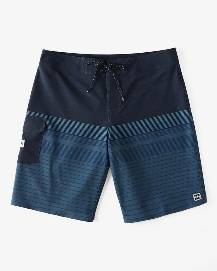 Billabong Pro Boardshorts All Day Heather Stripe Pro 20034 Boardshorts Navy 8211 Men