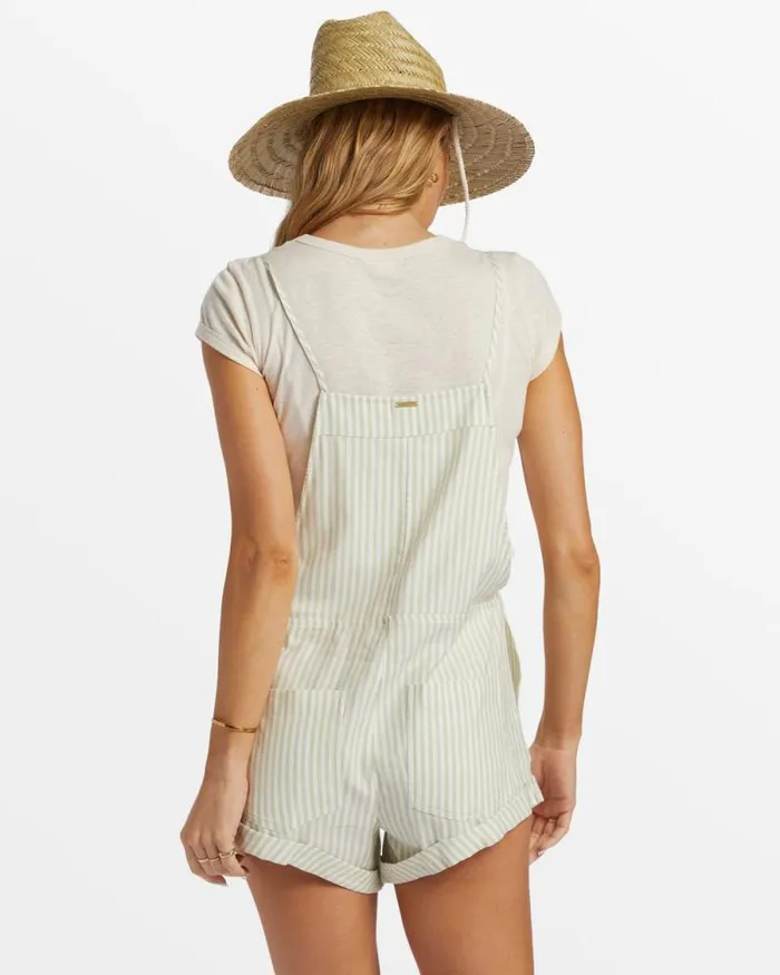 Billabong Rompers and Jumpsuits Wild Pursuit Romper Light Avocado 8211 Women