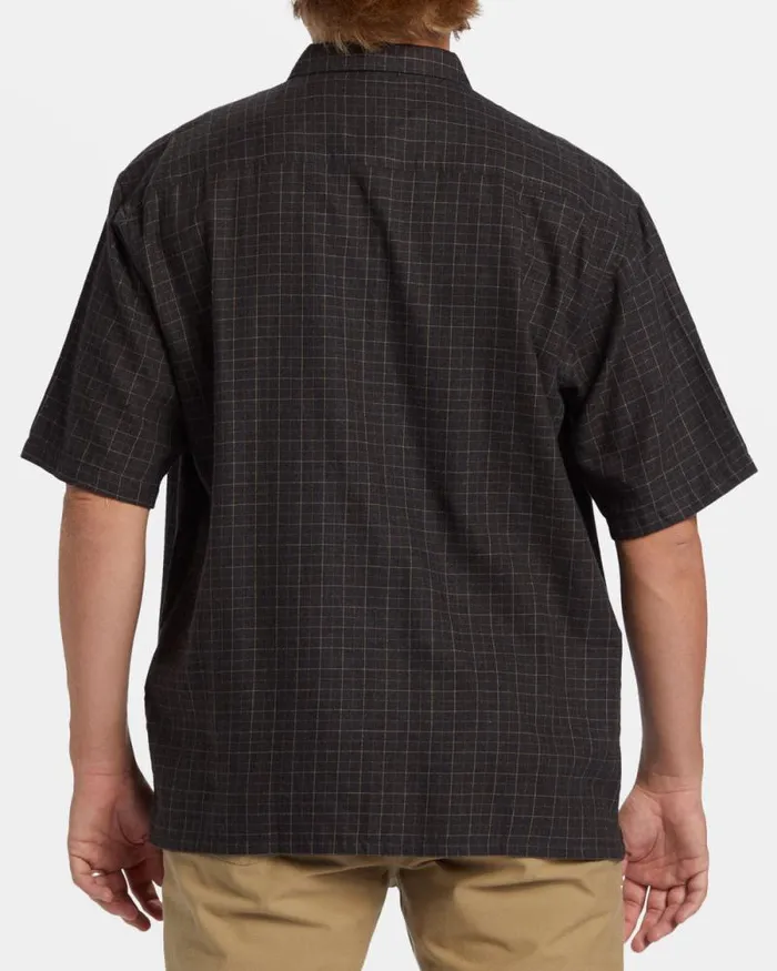 Billabong Shirts Mogul Short Sleeve Shirt Washed Black 8211 Men Billabong Shirts Mogul Short Sleeve Shirt Washed Black 8211 Men