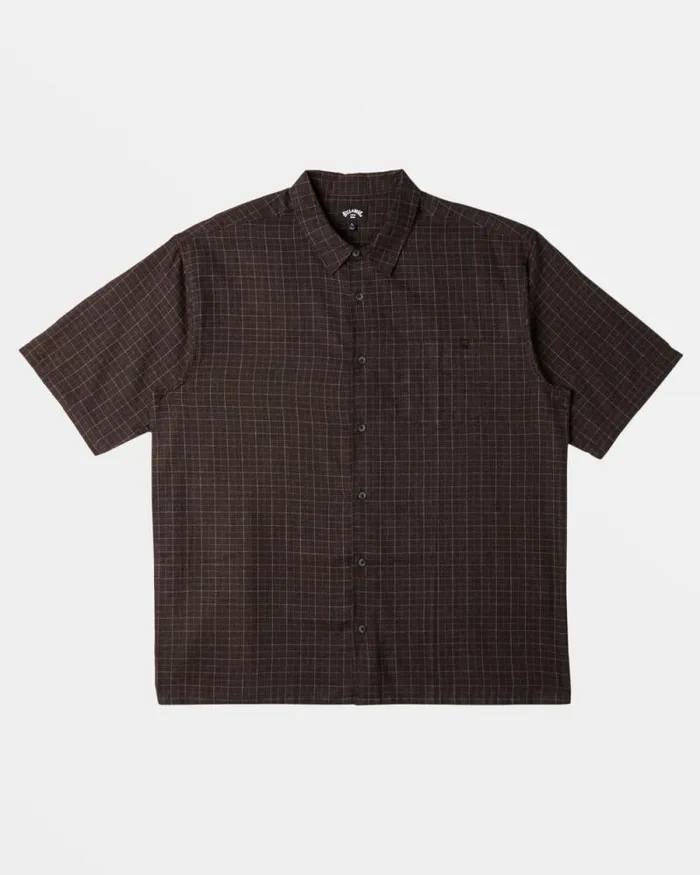 Billabong Shirts Mogul Short Sleeve Shirt Washed Black 8211 Men Billabong Shirts Mogul Short Sleeve Shirt Washed Black 8211 Men