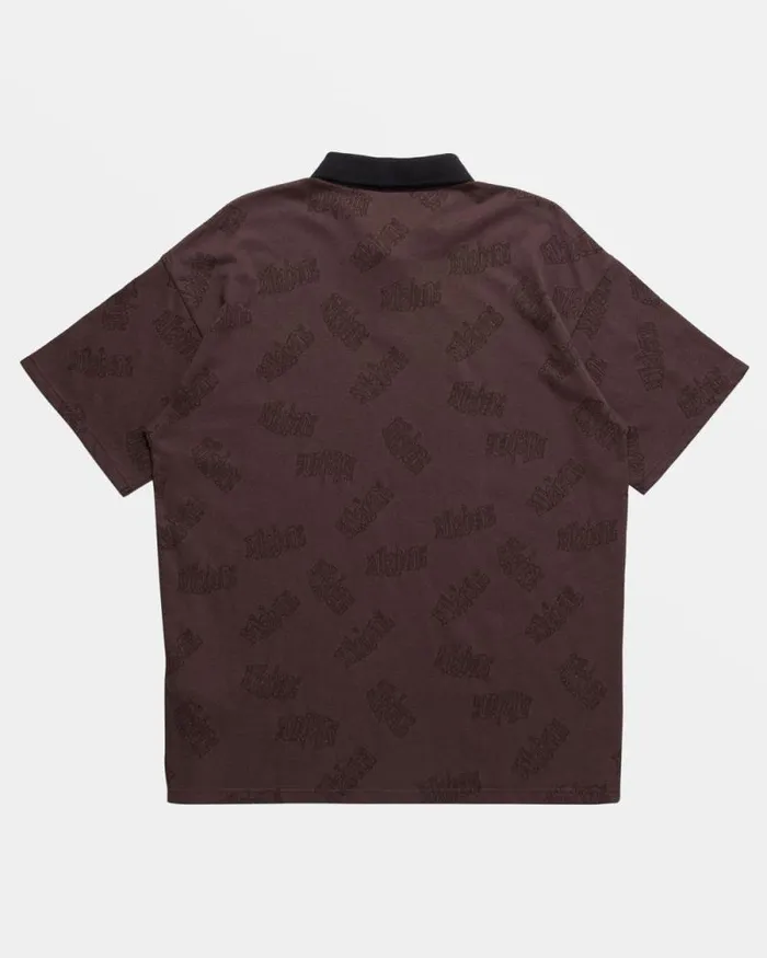 Billabong Shirts Shibuya Short Sleeve Polo Tshirt Plum 8211 Men Billabong Shirts Shibuya Short Sleeve Polo Tshirt Plum 8211 Men
