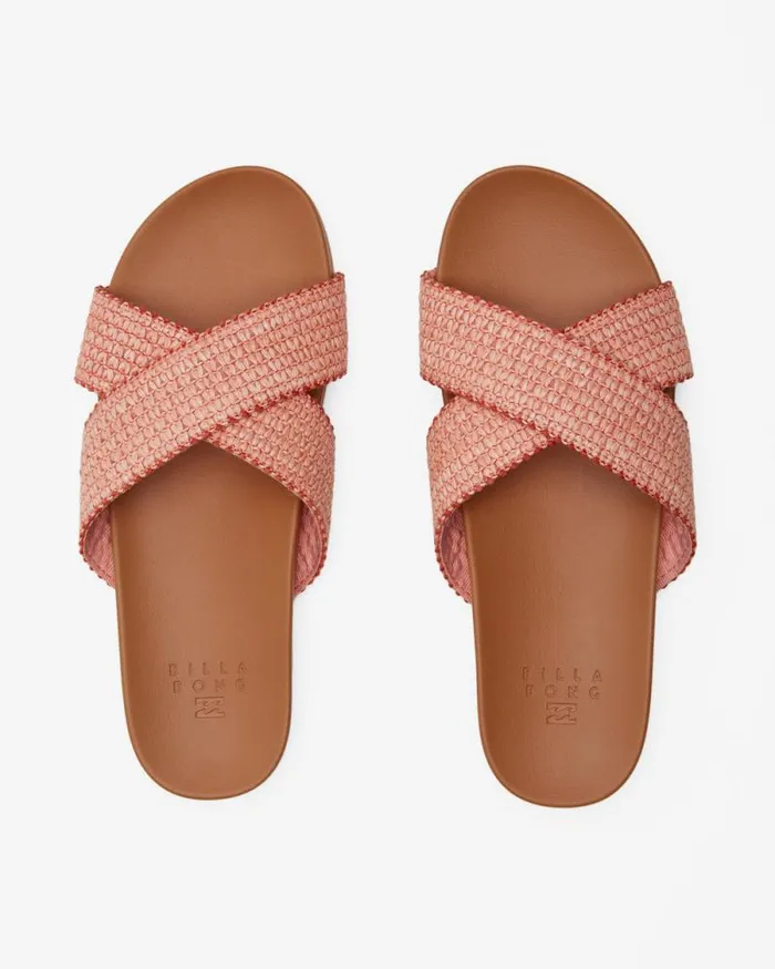 Billabong Shoes Avila Slide Sandals Sweet Peach 8211 Women