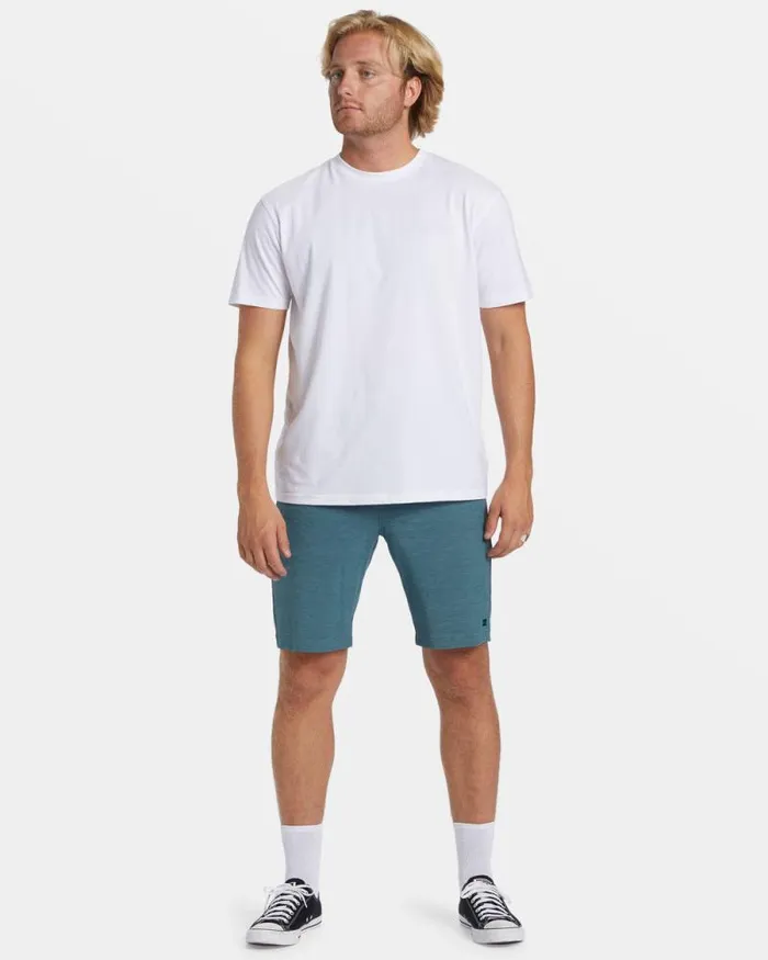 Billabong Shorts Crossfire 21034 Hybrid Submersible Shorts Real Teal 8211 Men