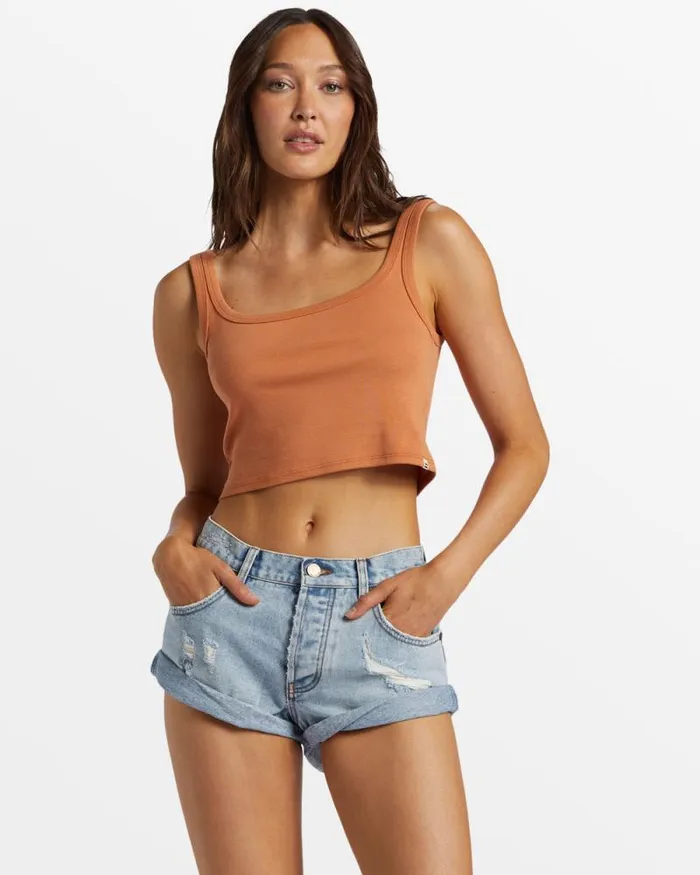 Billabong Shorts Get Low Short Denim Shorts Light Wash Destroy 8211 Women