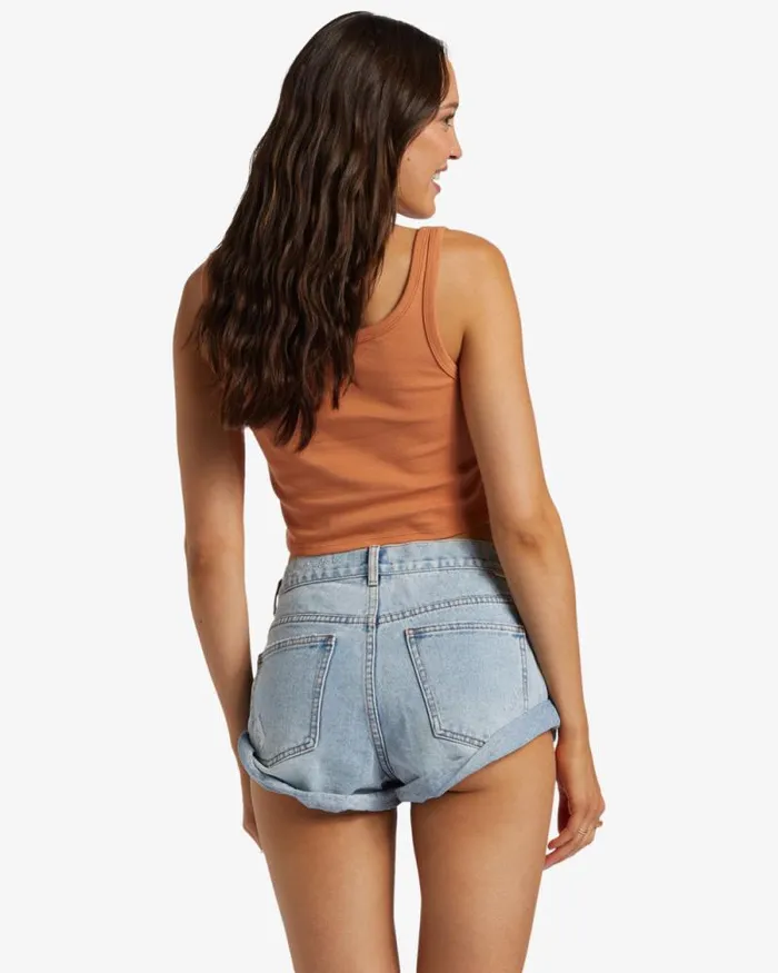 Billabong Shorts Get Low Short Denim Shorts Light Wash Destroy 8211 Women Billabong Shorts Get Low Short Denim Shorts Light Wash Destroy 8211 Women
