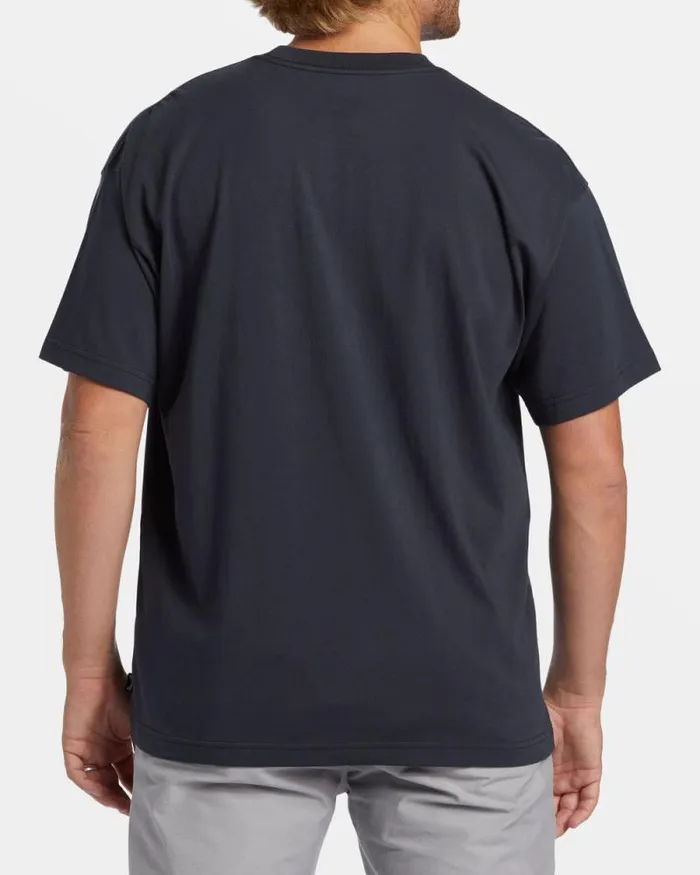 Billabong TShirts Identity TShirt Washed Black 8211 Men