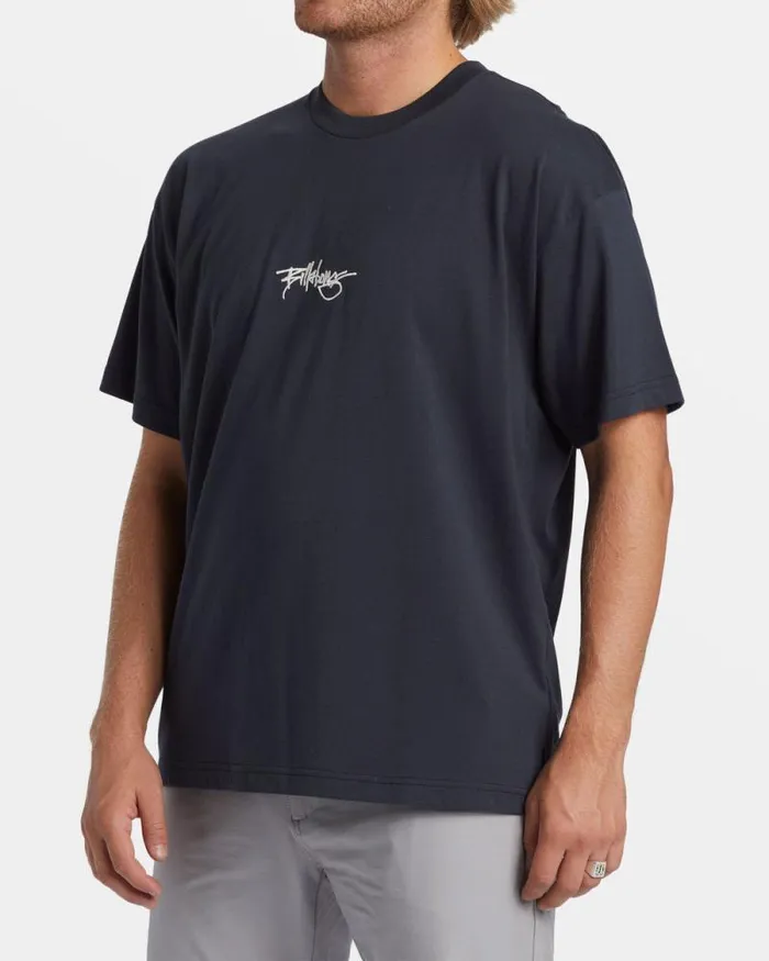 Billabong TShirts Identity TShirt Washed Black 8211 Men