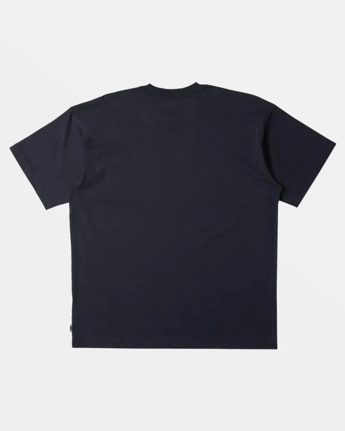 Billabong TShirts Identity TShirt Washed Black 8211 Men