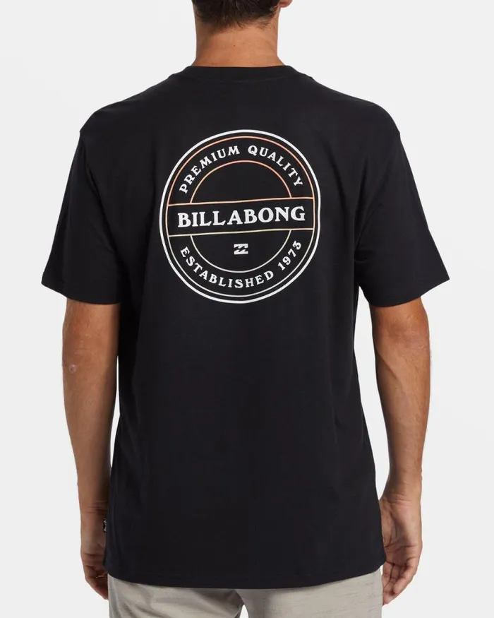 Billabong TShirts Rotor Tshirt Black 8211 Men