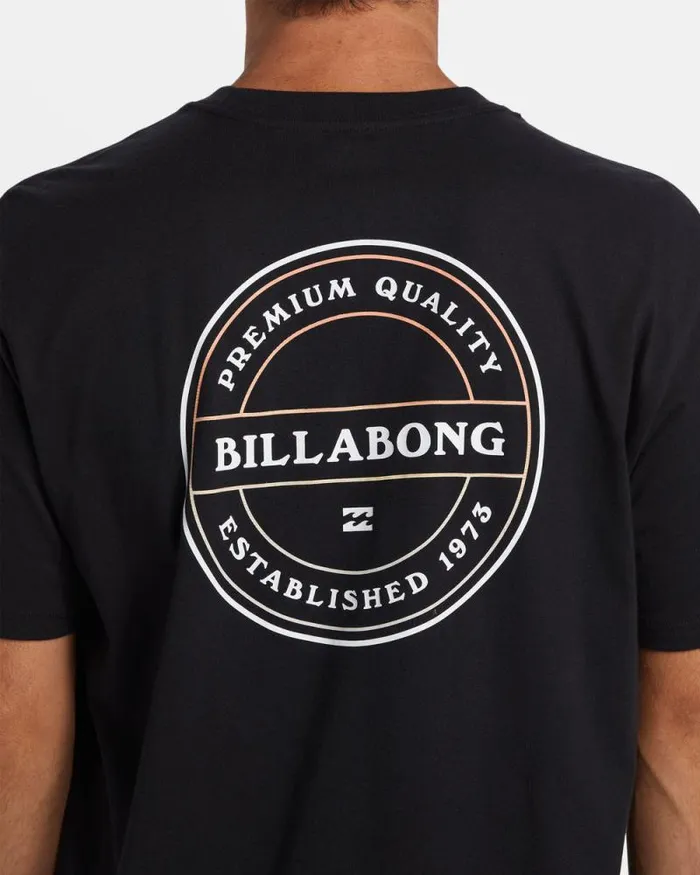 Billabong TShirts Rotor Tshirt Black 8211 Men Billabong TShirts Rotor Tshirt Black 8211 Men