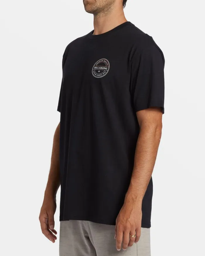 Billabong TShirts Rotor Tshirt Black 8211 Men Billabong TShirts Rotor Tshirt Black 8211 Men