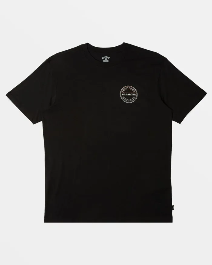 Billabong TShirts Rotor Tshirt Black 8211 Men Billabong TShirts Rotor Tshirt Black 8211 Men