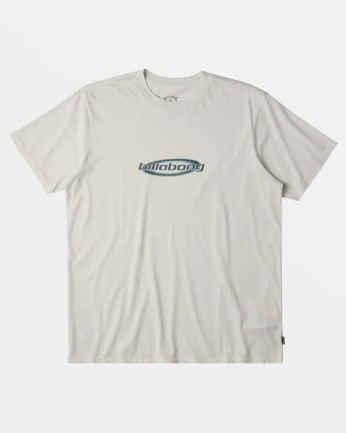 Billabong TShirts Throwback TShirt Fog 8211 Men Billabong TShirts Throwback TShirt Fog 8211 Men