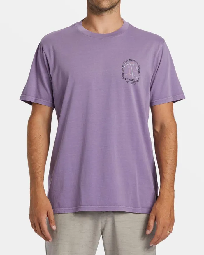 Billabong TShirts Vacay TShirt Dusty Grape 8211 Men