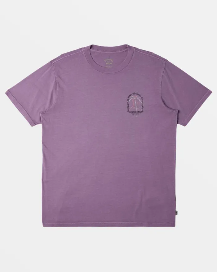 Billabong TShirts Vacay TShirt Dusty Grape 8211 Men