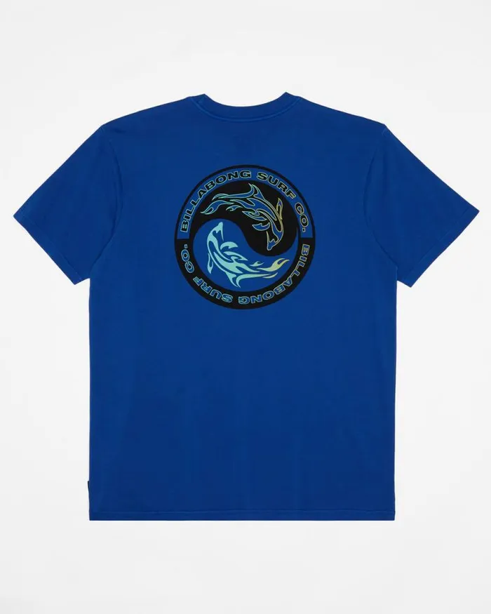 Billabong Wave Washed Essentials Connection Short Sleeve Wave Washed TShirt Cobalt 8211 Men Billabong Wave Washed Essentials Connection Short Sleeve Wave Washed TShirt Cobalt 8211 Men