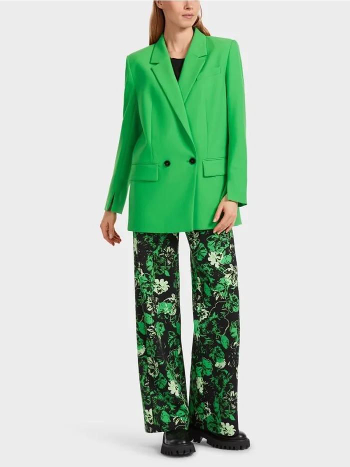 Blazer Damen Marc Cain Klassischer Blazer Dark Apple Green