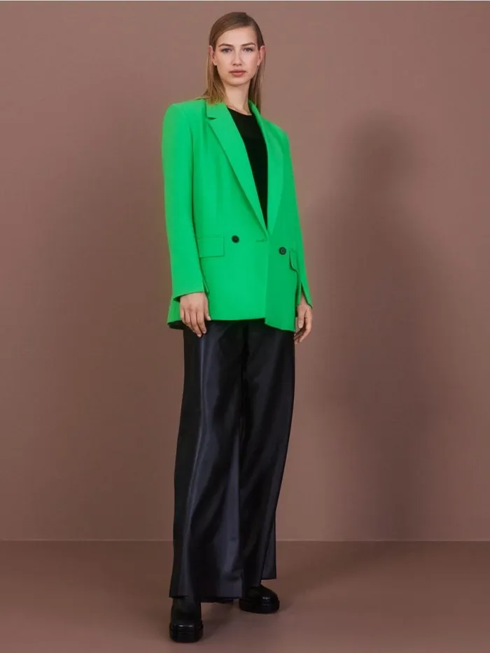 Blazer Damen Marc Cain Klassischer Blazer Dark Apple Green