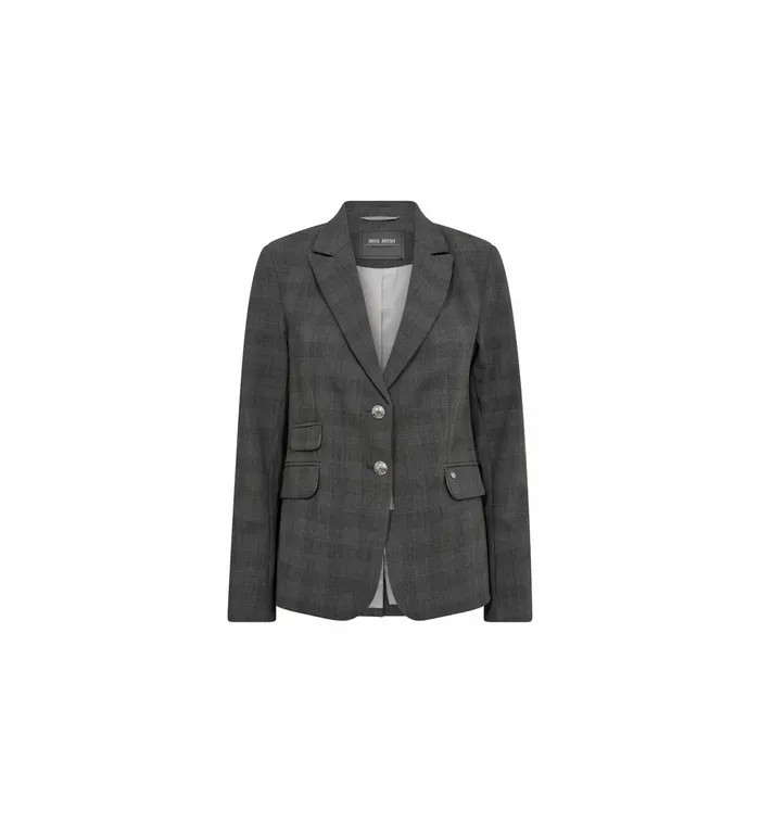 Blazers MMBlake Kimi Blazer Sharkskin 8211 MOS MOSH Women Blazers MMBlake Kimi Blazer Sharkskin 8211 MOS MOSH Women