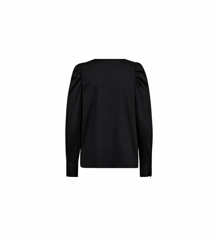 Blouses and Tops MMGigi Slit Blouse Black 8211 MOS MOSH Women Blouses and Tops MMGigi Slit Blouse Black 8211 MOS MOSH Women