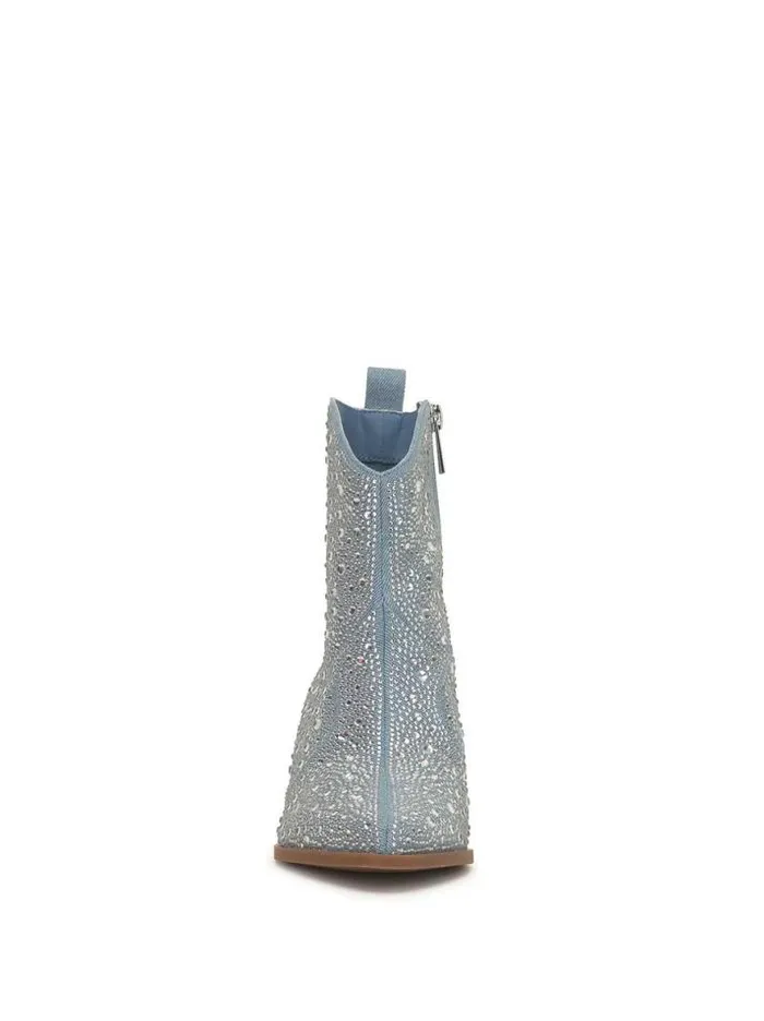 Boots and Booties Shoes Jessica Simpson Oviedo Bootie In Blue Denim