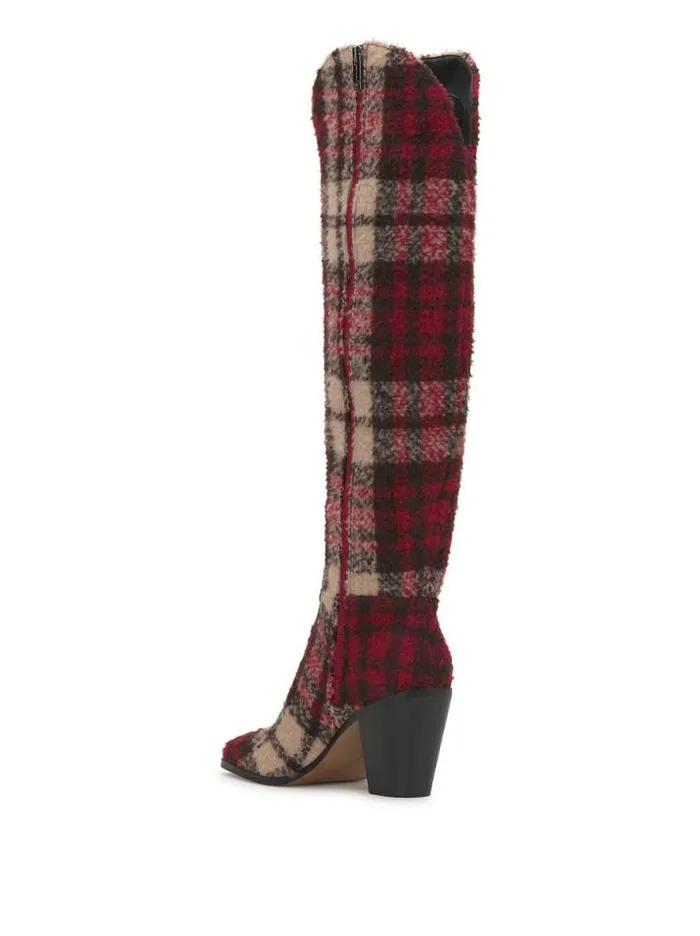 Boots and Booties Shoes Jessica Simpson Ravyn Boot In Red Plaid