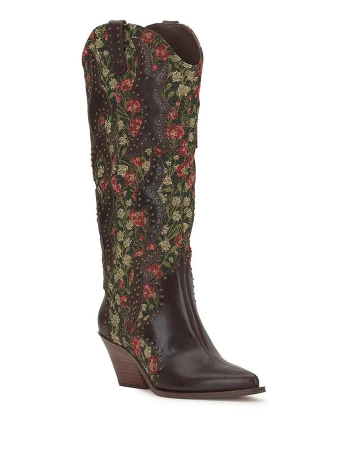 Boots and Booties Shoes Jessica Simpson Zaikes Western Boot In Garden Tapestry