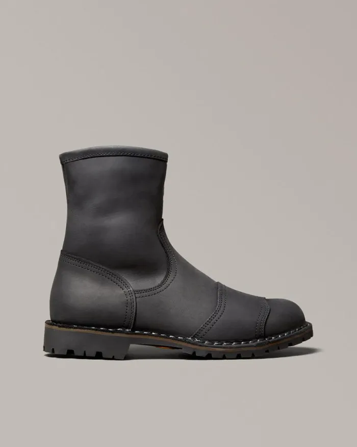 Boots Men Belstaff Duration Motorcycle Boots Black