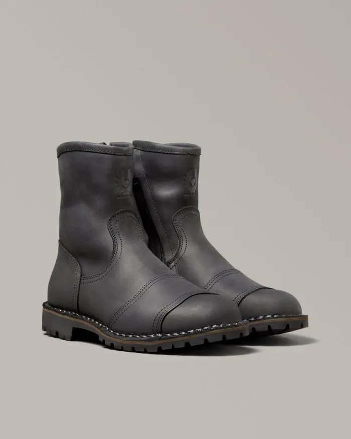 Boots Men Belstaff Duration Motorcycle Boots Black