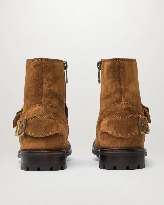 Boots Men Belstaff Trialmaster Buckle Boot Tobacco Boots Men Belstaff Trialmaster Buckle Boot Tobacco