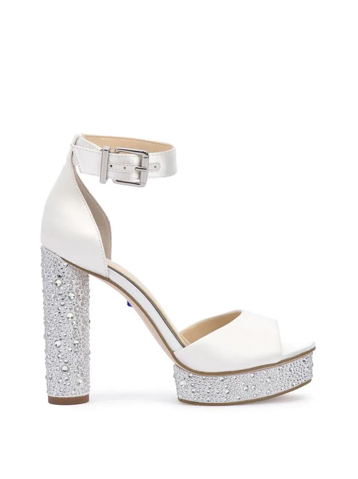Bridal Shoes Jessica Simpson Everyn High Heel In White
