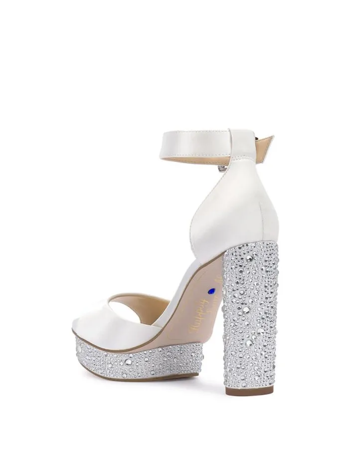 Bridal Shoes Jessica Simpson Everyn High Heel In White