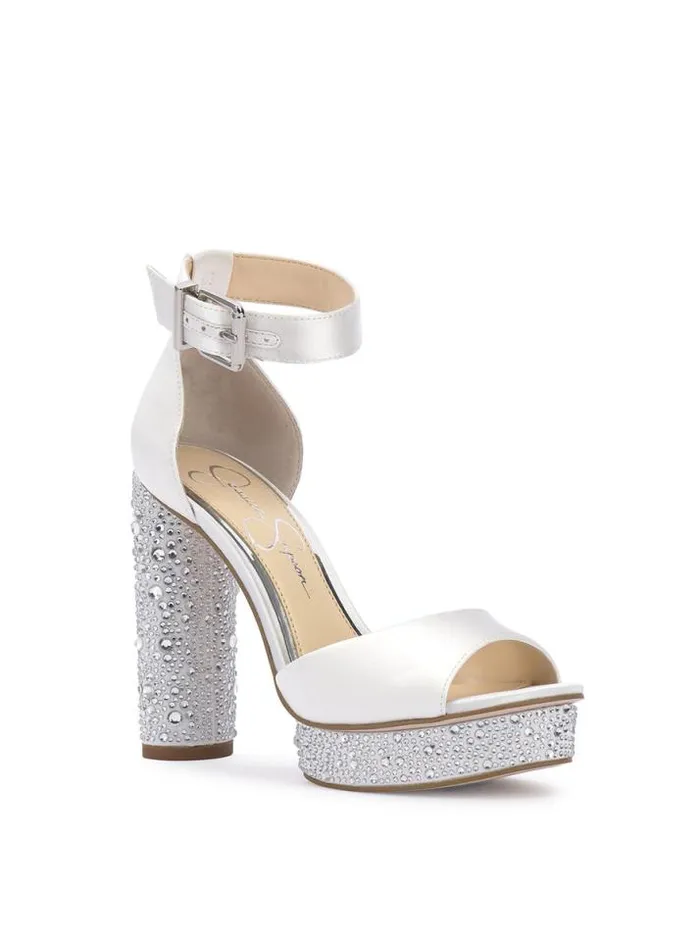 Bridal Shoes Jessica Simpson Everyn High Heel In White
