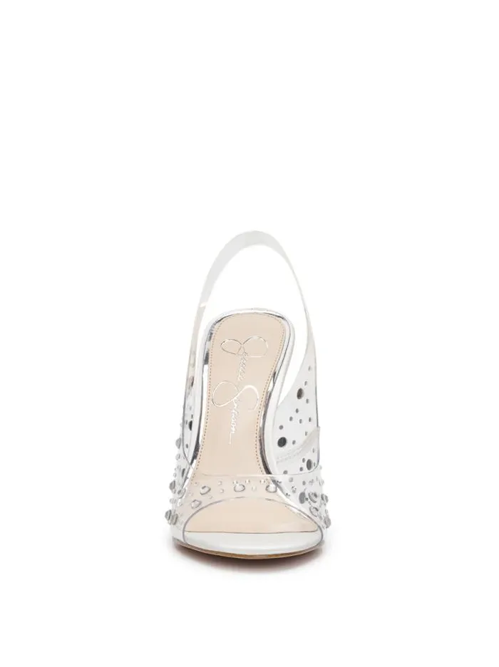 Bridal Shoes Jessica Simpson Jaisey High Heel In Clear