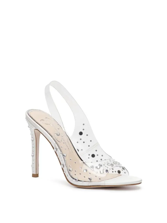 Bridal Shoes Jessica Simpson Jaisey High Heel In Clear
