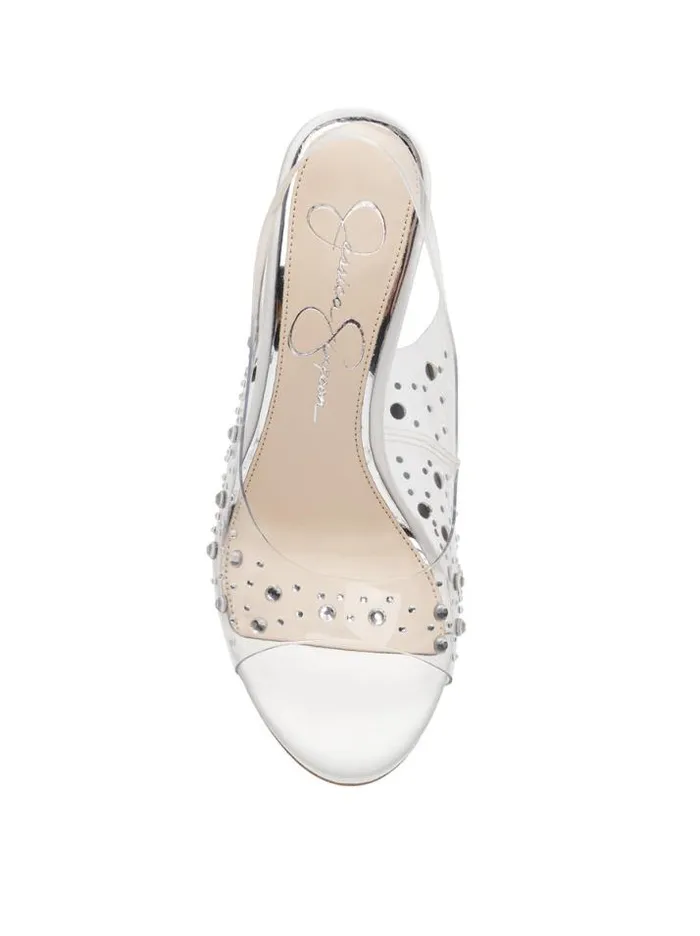 Bridal Shoes Jessica Simpson Jaisey High Heel In Clear
