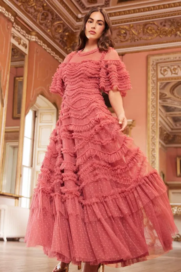 Bronte Gown Pink Women Needle and Thread Dresses