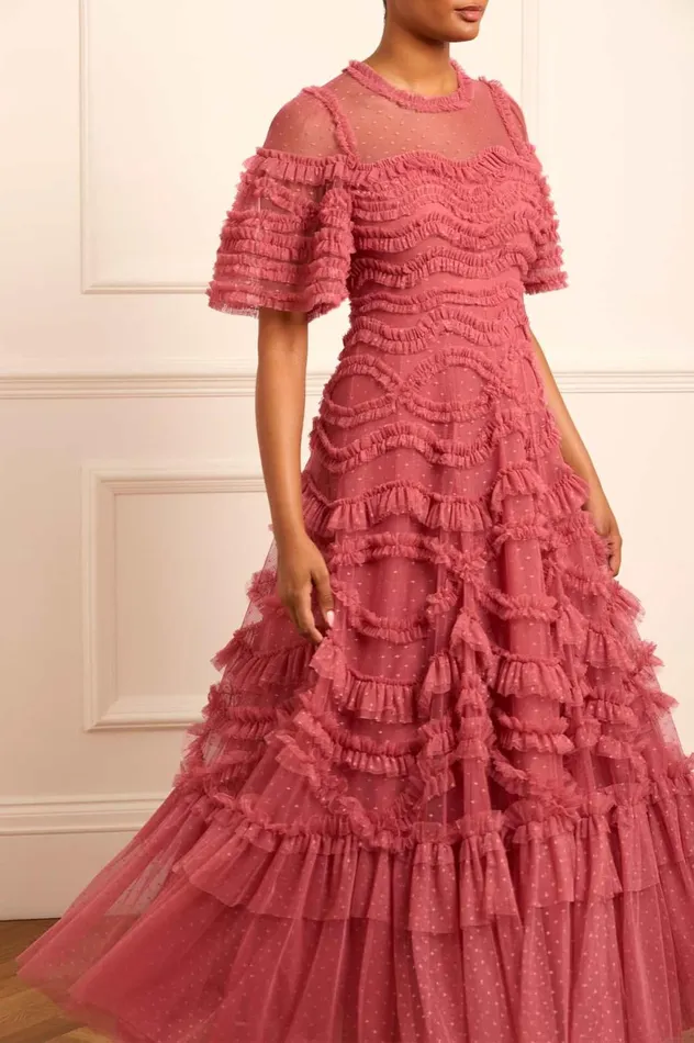 Bronte Gown Pink Women Needle and Thread Dresses