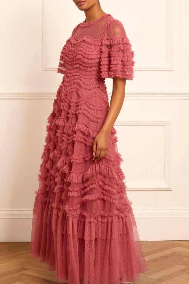 Bronte Gown Pink Women Needle and Thread Dresses
