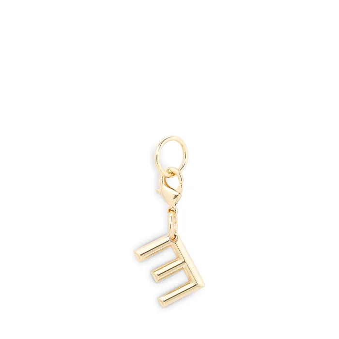 Charm Letter E Gold Color Women Lancel Charms