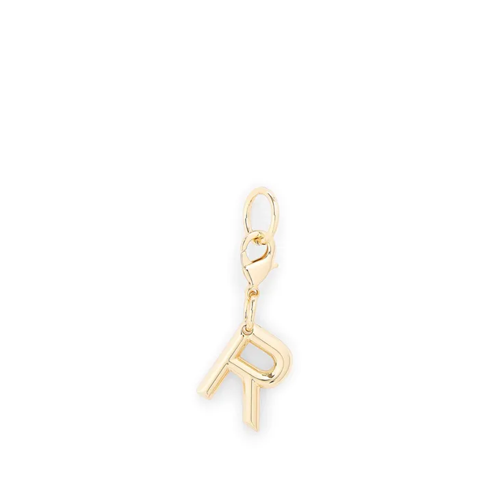 Charm Letter R Gold Color Women Lancel Charms