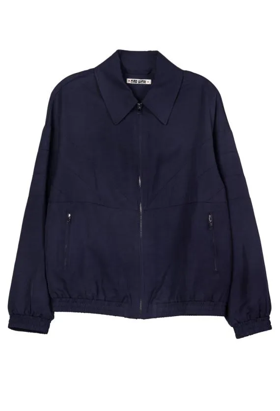 Ciao Lucia Long Sleeve Tops Gabriel Navy Twill Jacket 8211 Women