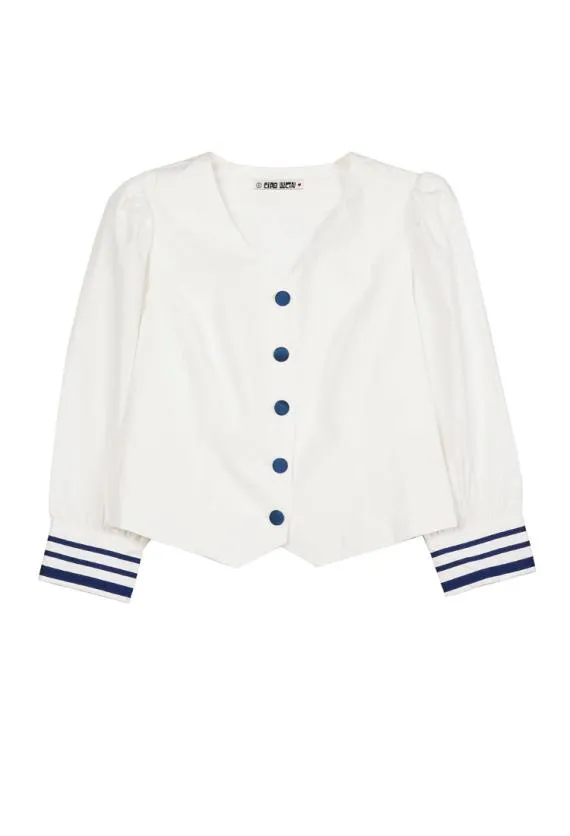 Ciao Lucia Long Sleeve Tops Pascal Top White 8211 Women