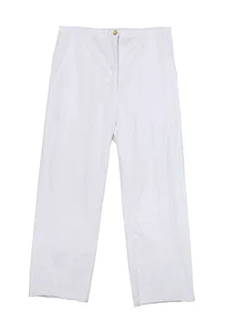 Ciao Lucia Pants Pietro Pant White Cotton 8211 Women