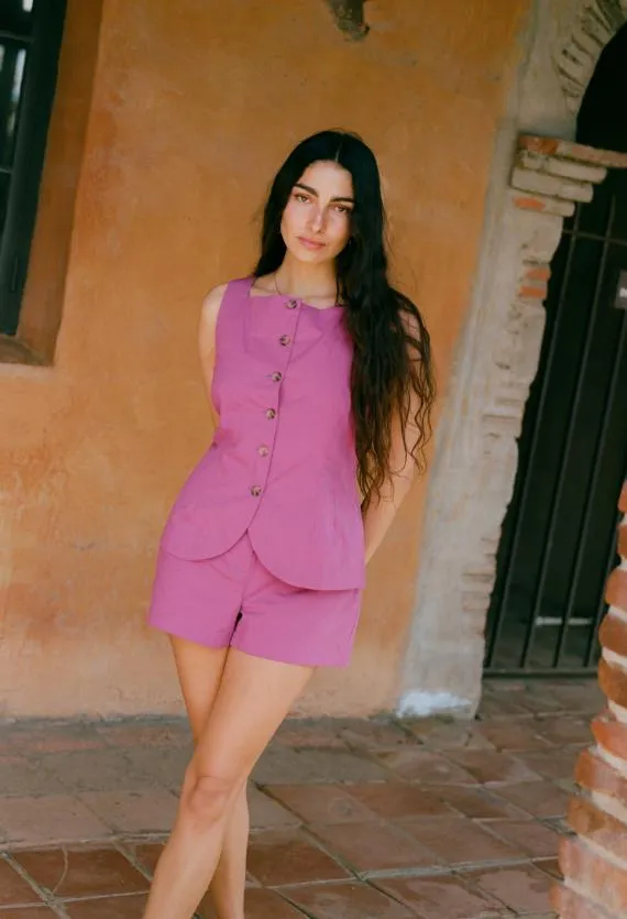 Ciao Lucia Sleeveless Tops Amira Top Orchid 8211 Women