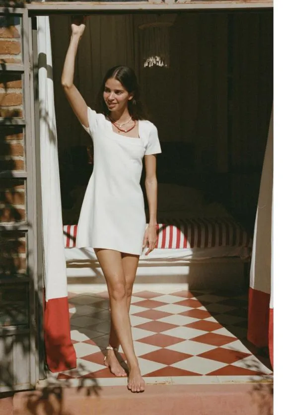 Ciao Lucia White Dresses Sigrid Dress White 8211 Women