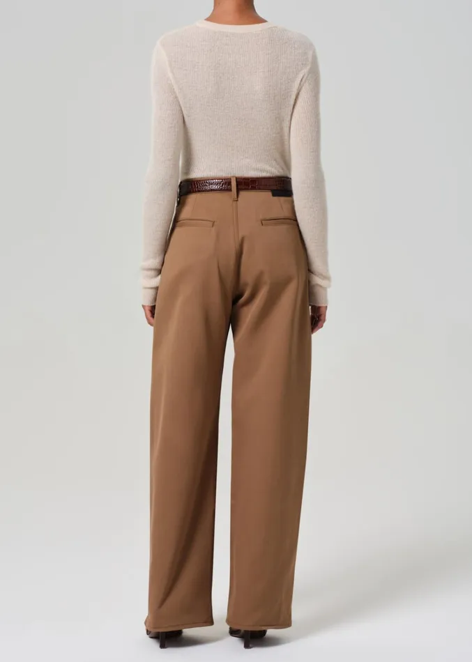 Citizens Of Humanity Ayla Polish Trouser In Nut Women Pants