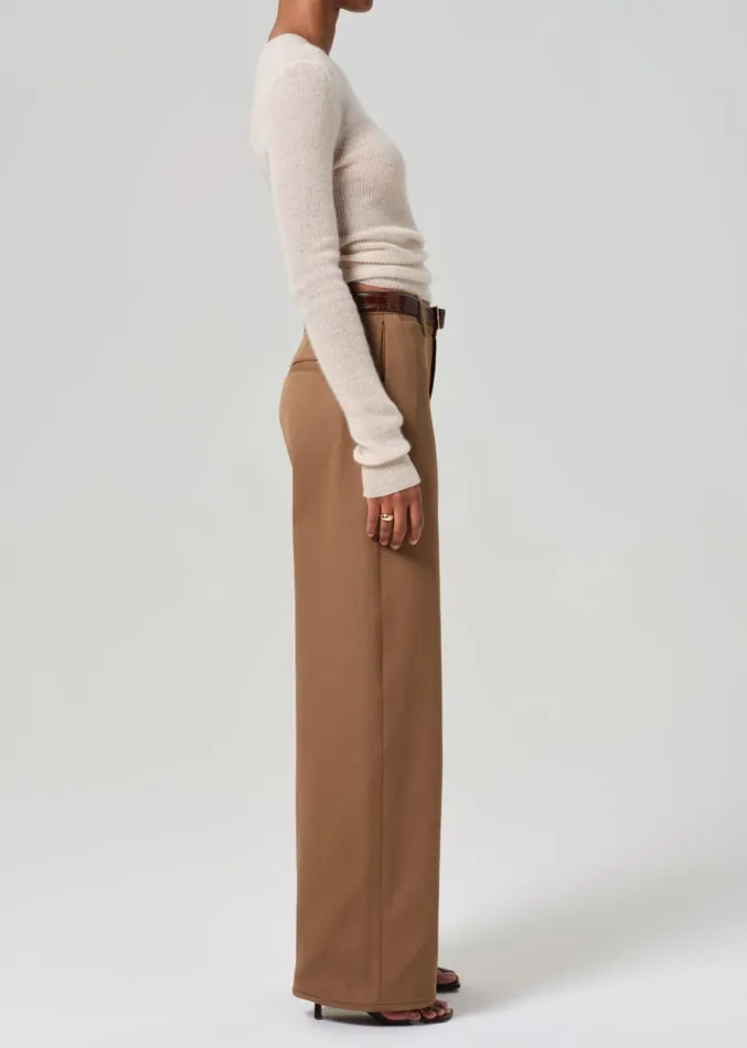 Citizens Of Humanity Ayla Polish Trouser In Nut Women Pants