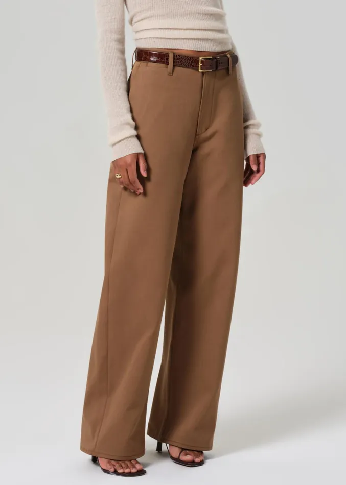 Citizens Of Humanity Ayla Polish Trouser In Nut Women Pants