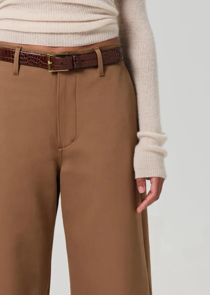 Citizens Of Humanity Ayla Polish Trouser In Nut Women Pants